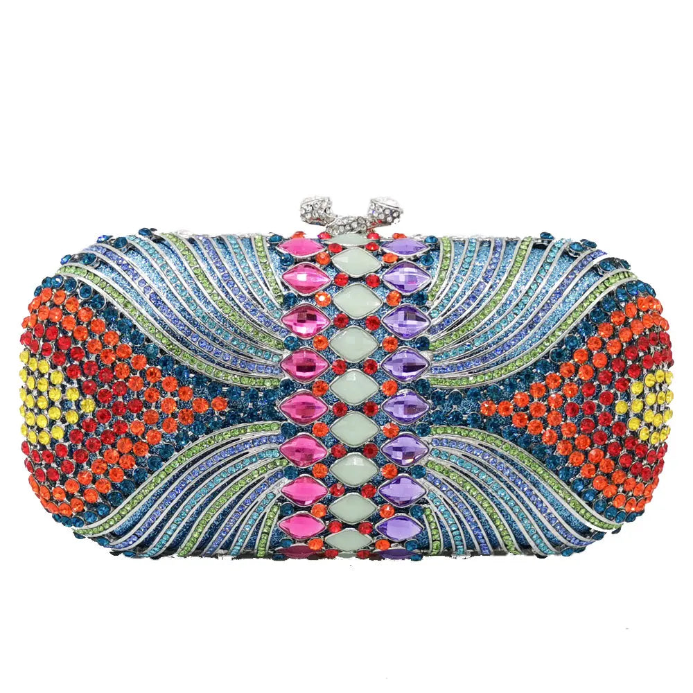 Crystal Evening Clutch Bag