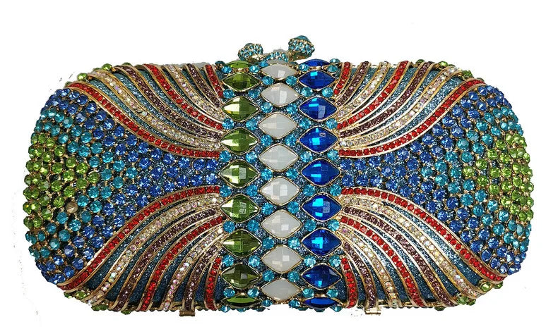 Crystal Evening Clutch Bag