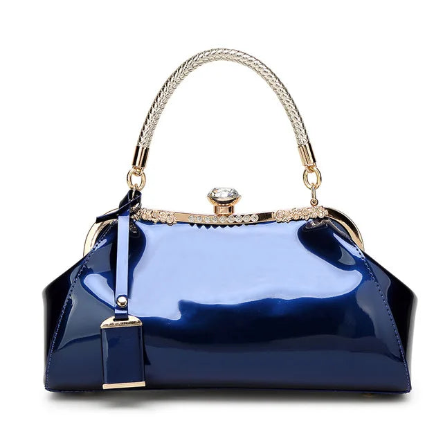 Patent Leather Evening Bag