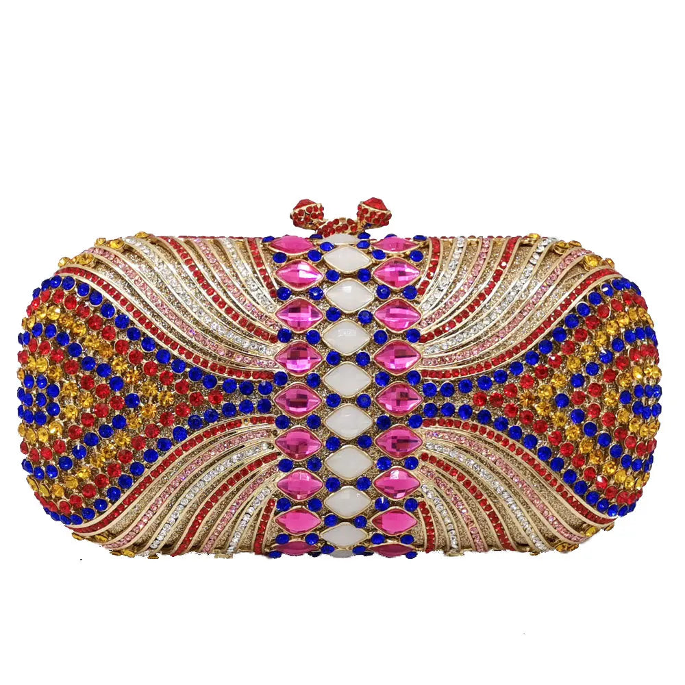 Crystal Evening Clutch Bag