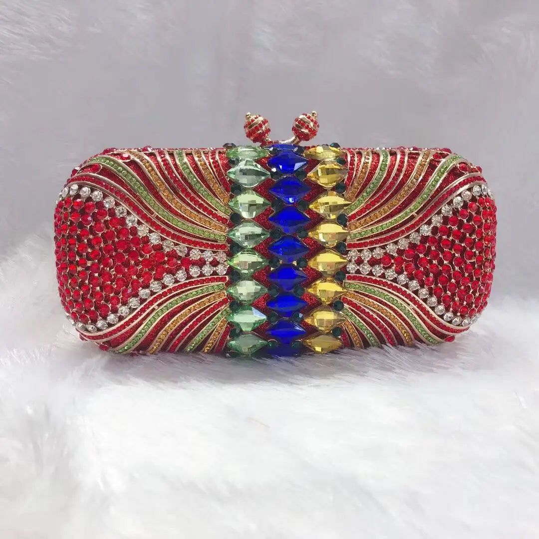 Crystal Evening Clutch Bag