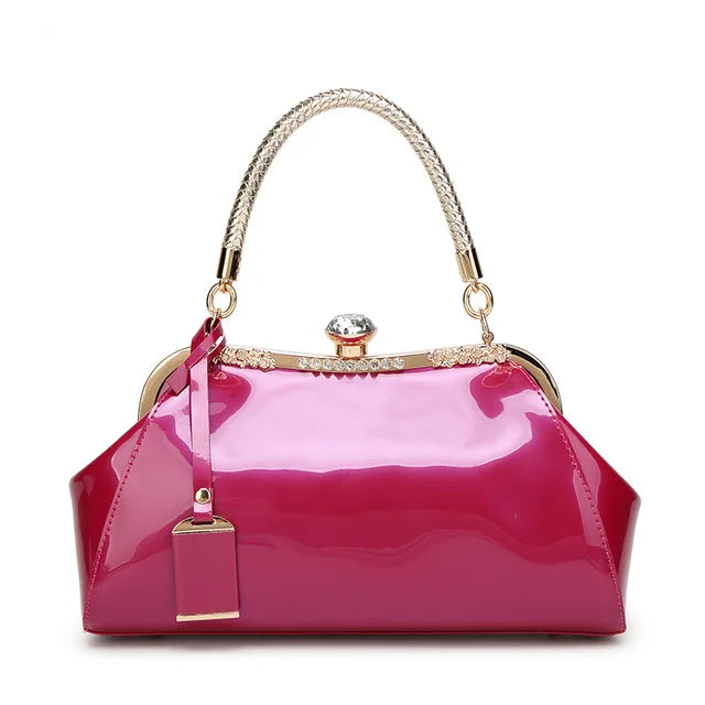 Patent Leather Evening Bag