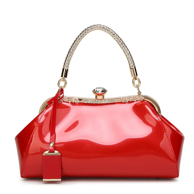Patent Leather Evening Bag