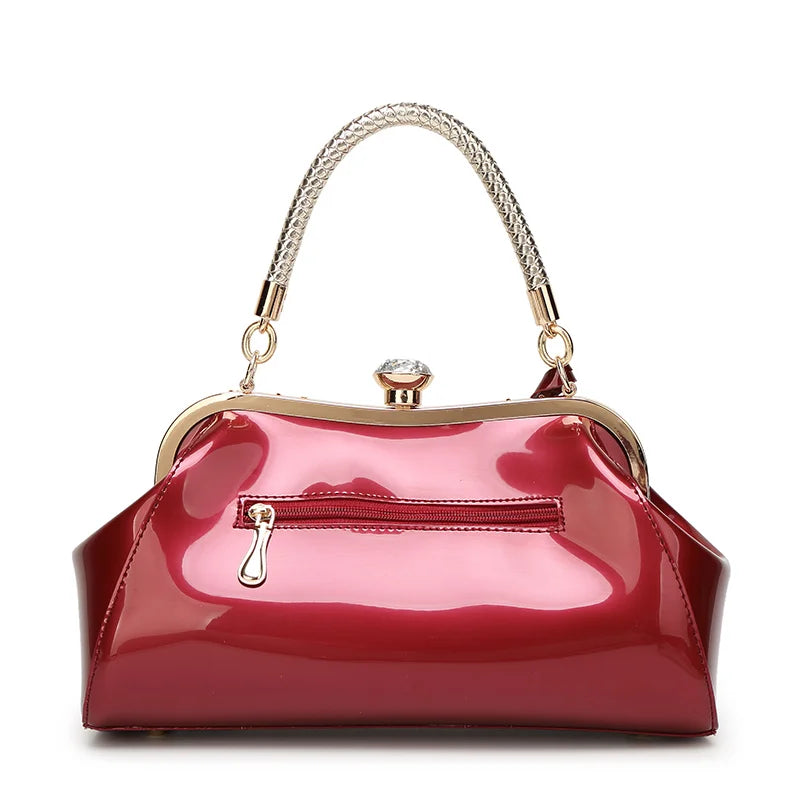 Patent Leather Evening Bag