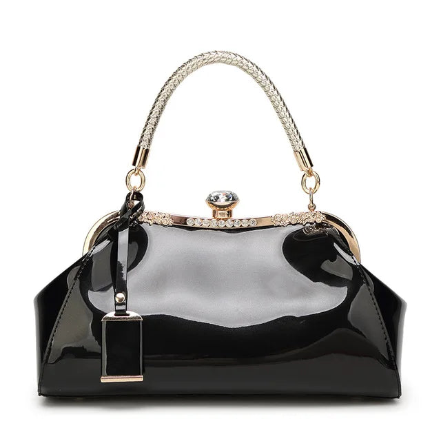 Patent Leather Evening Bag