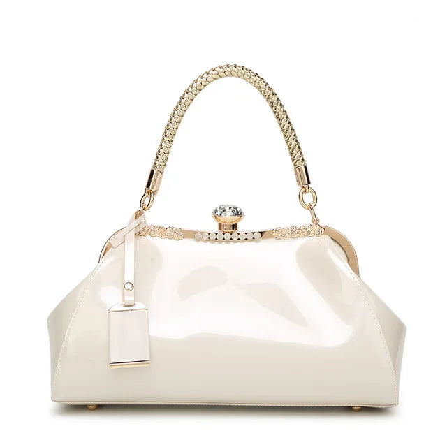 Patent Leather Evening Bag