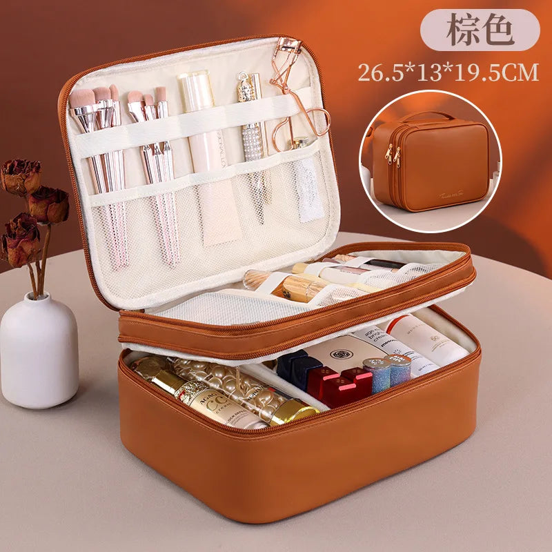 Double Layer Cosmetic Case