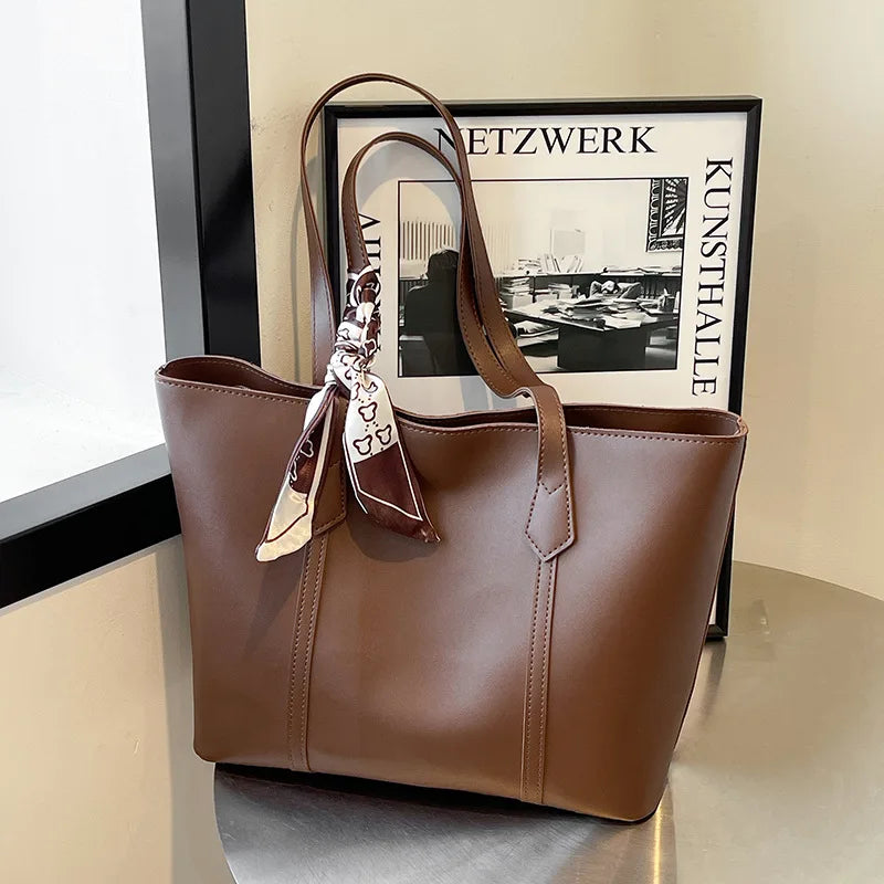 Black Commuter Tote Bag