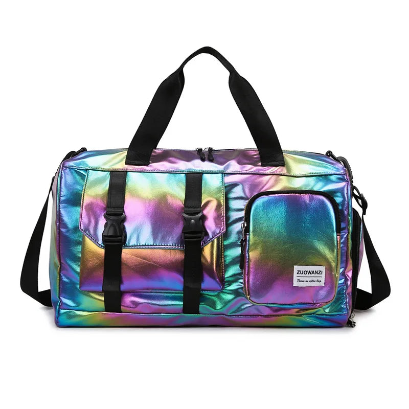 Holographic Weekend Duffel Bag