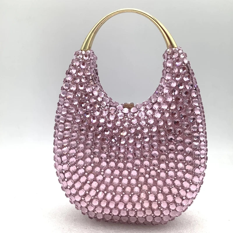 Crystal Evening Chain Bag