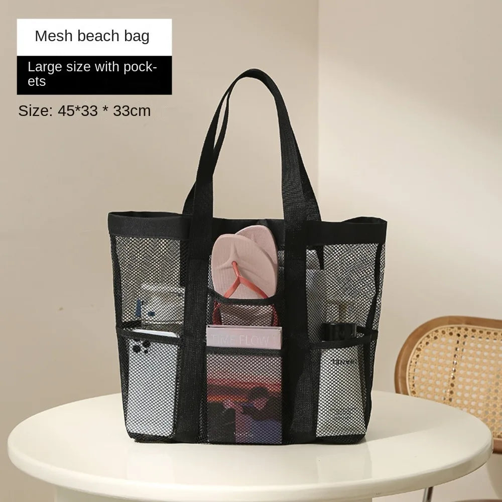 Foldable Mesh Beach Bag