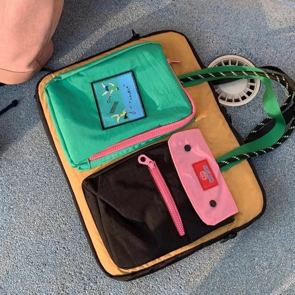 Canvas Laptop Tote Bag