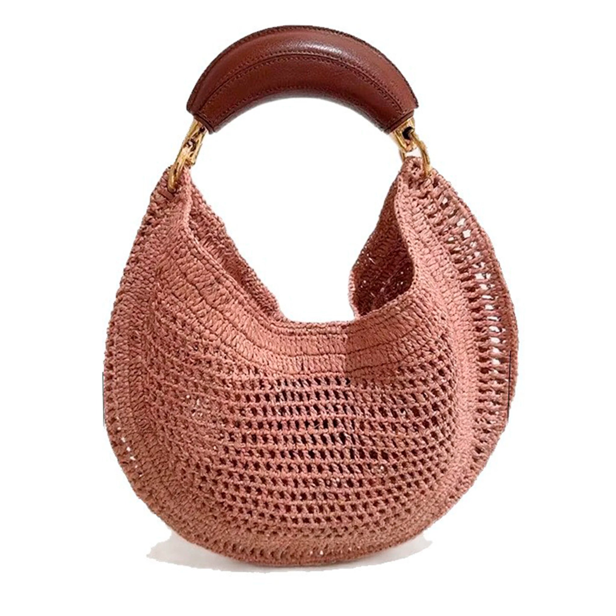 Handmade Woven Hobo Bag
