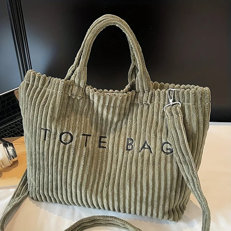 Retro Canvas Tote Bag