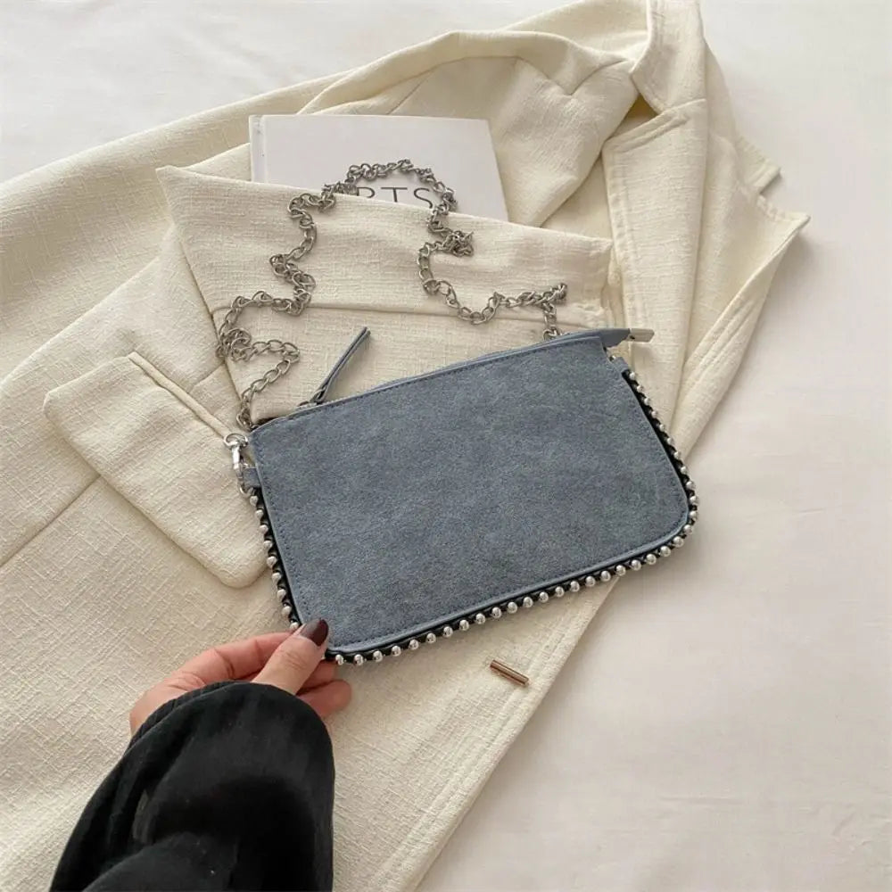 Rivet Underarm Tote Bag