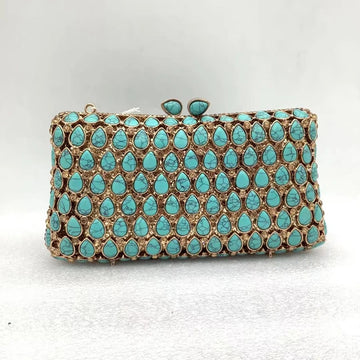 Diamond Evening Clutch Bag