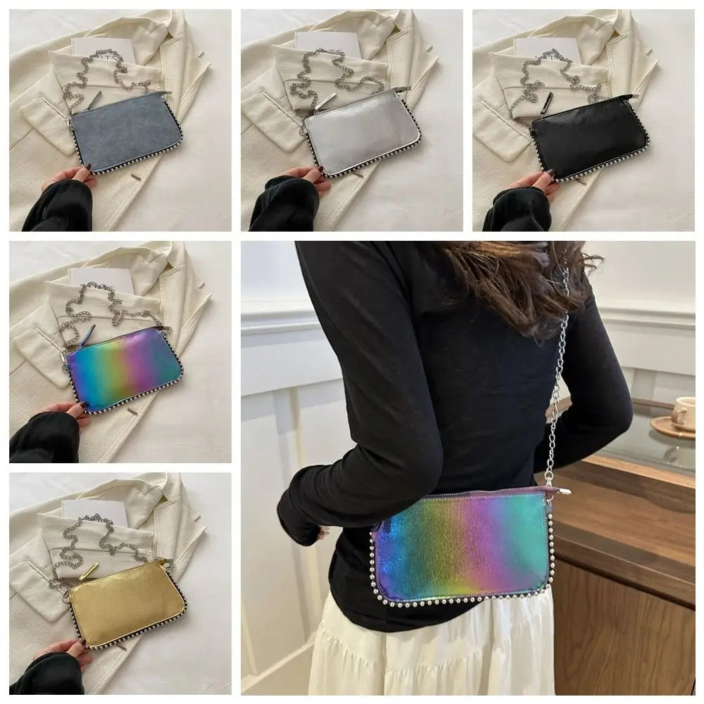 Rivet Underarm Tote Bag