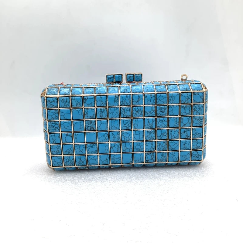 Diamond Evening Clutch Bag
