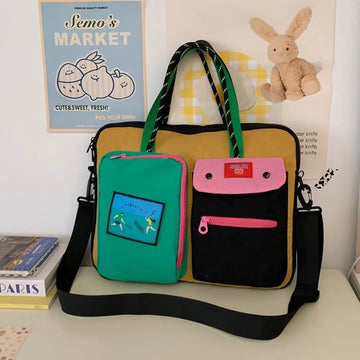 Canvas Laptop Tote Bag