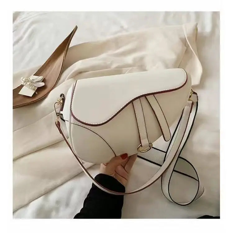 Casual PU Saddle Bag