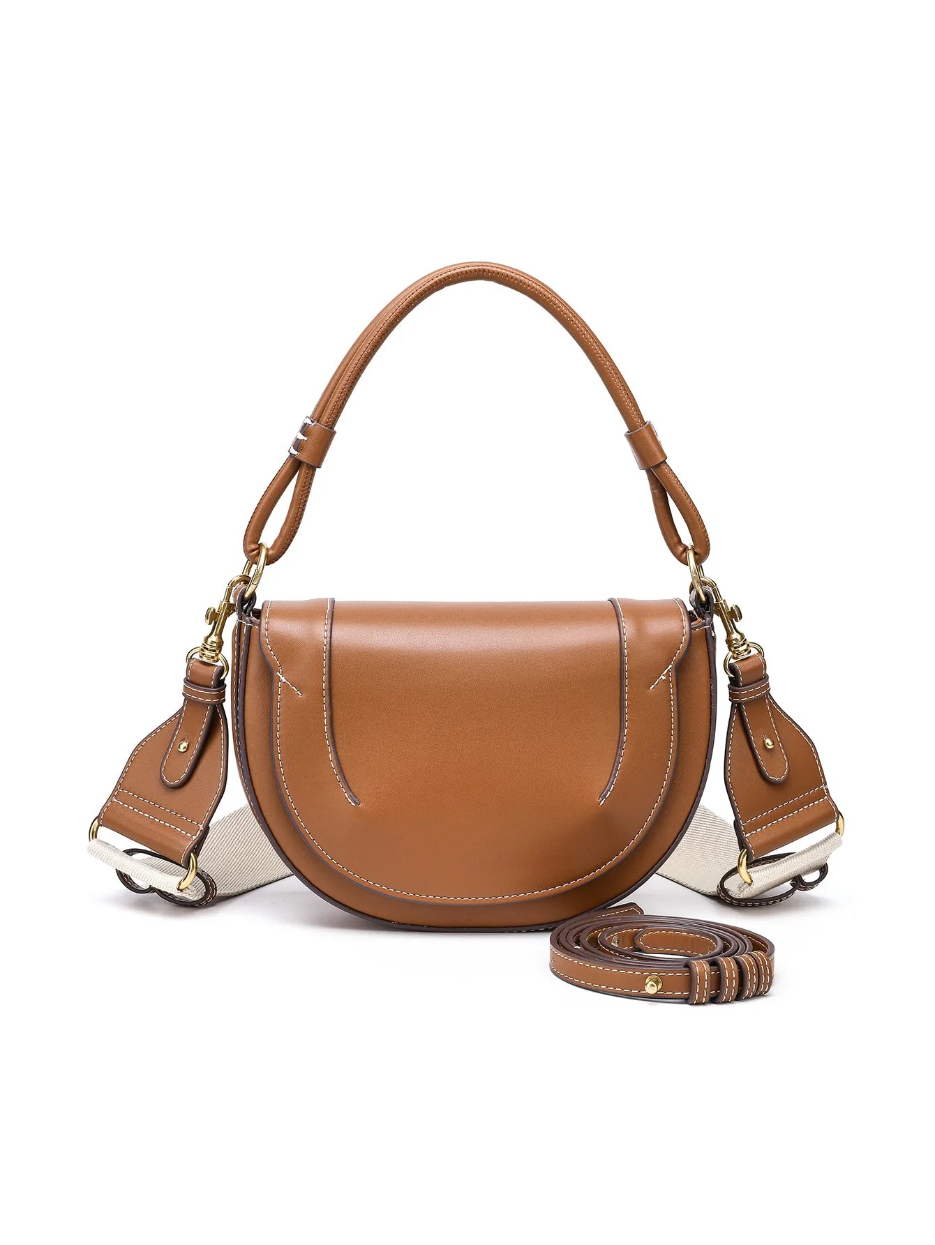Classic Saddle Shoulder Bag