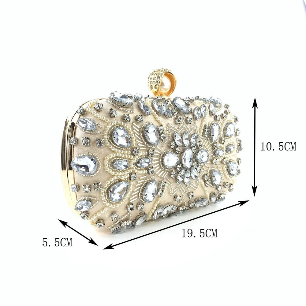 Crystal Wedding Clutch Bag