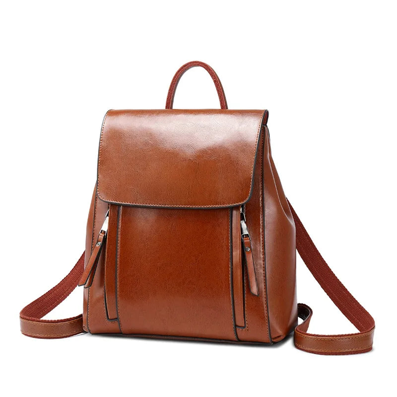 Genuine Leather Backpack Bag