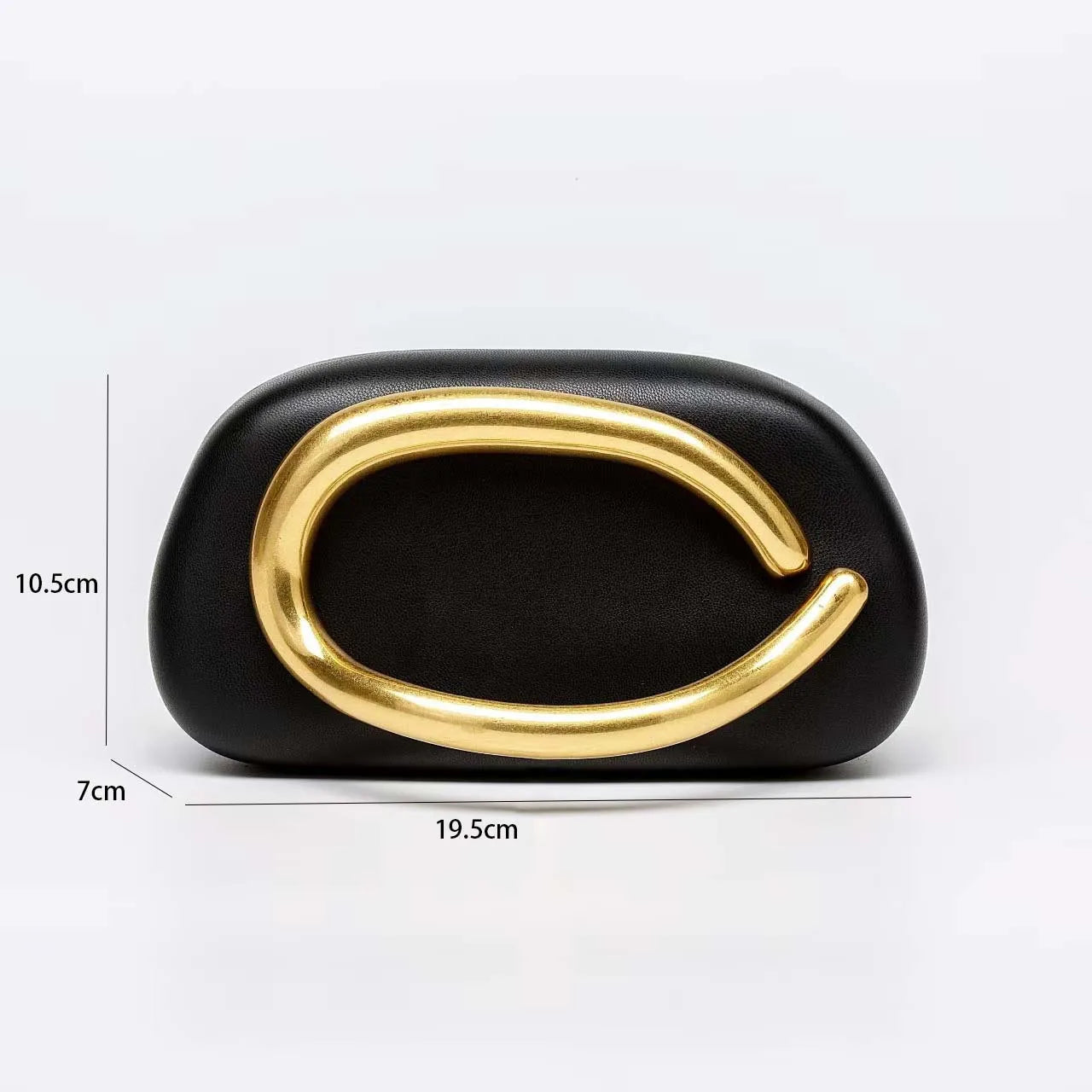Gold Box Clutch Bag