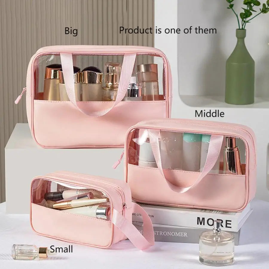 Transparent Toiletry Organizer Bag