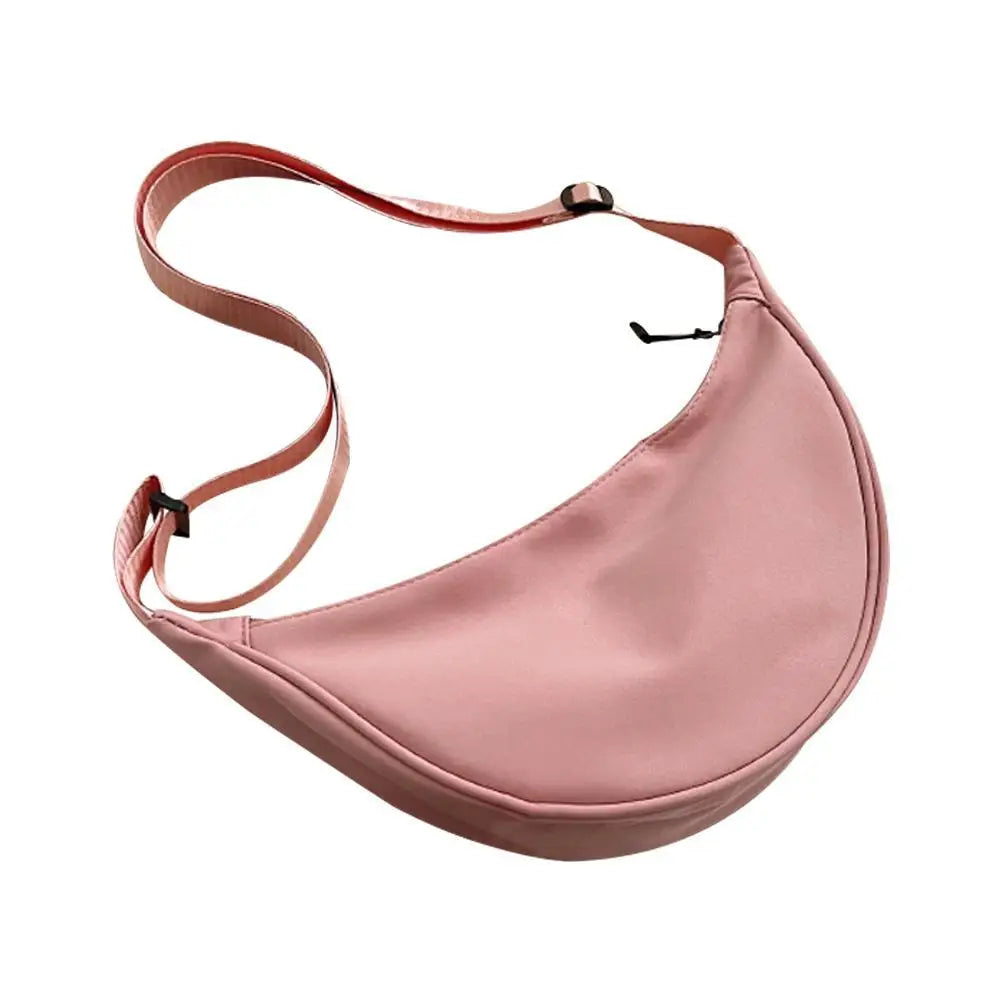 Nylon Crescent Sling Bag