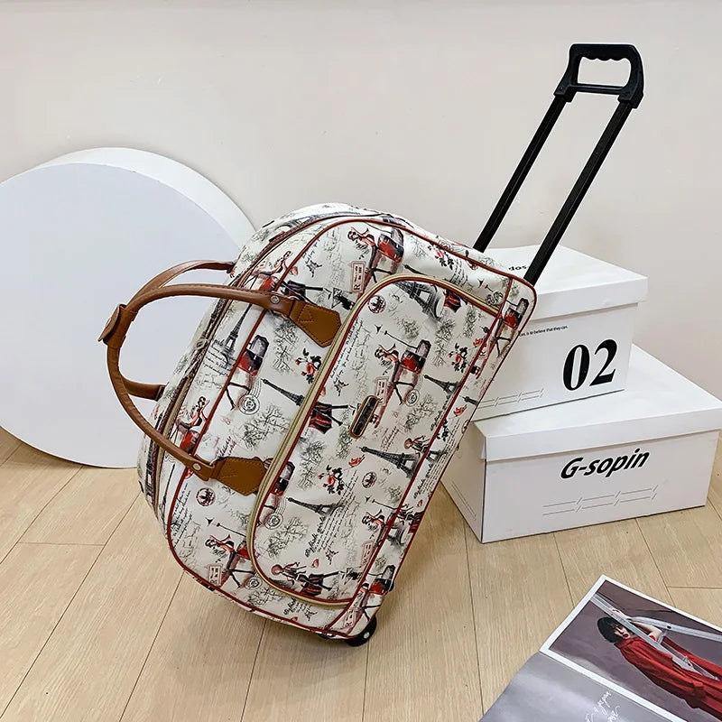 Waterproof Rolling Travel Bag