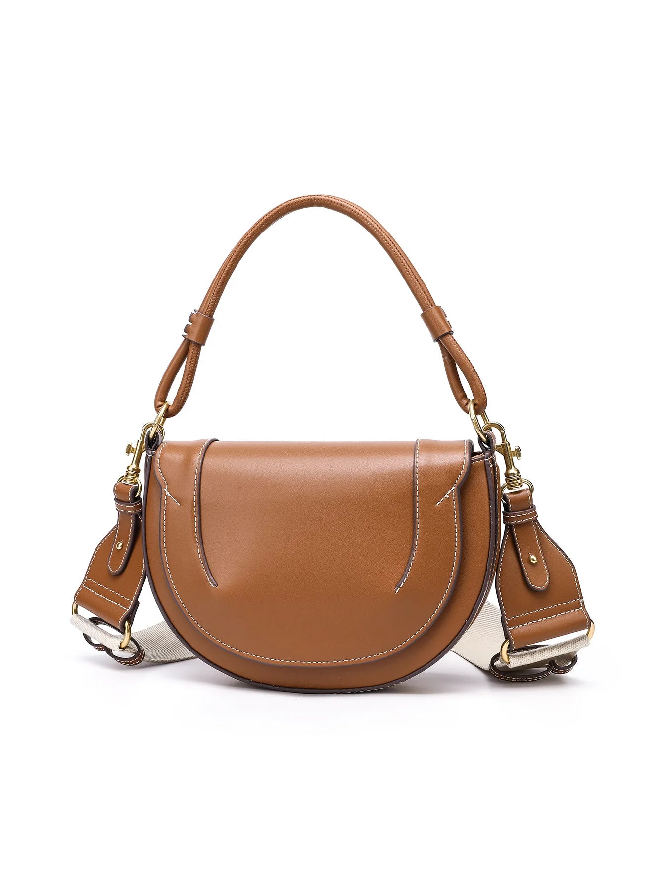 Classic Saddle Shoulder Bag