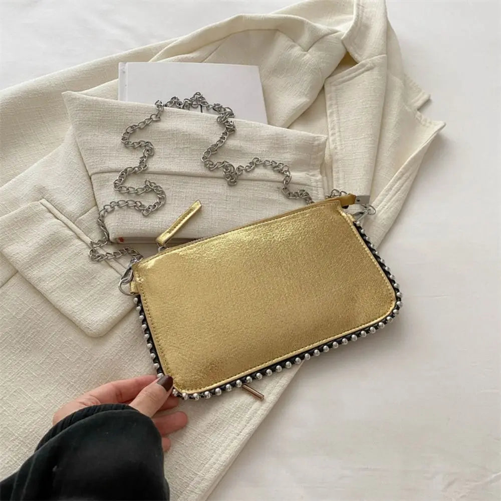 Rivet Underarm Tote Bag