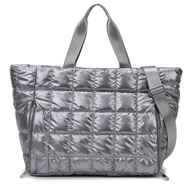 Quilted Travel Tote Bag