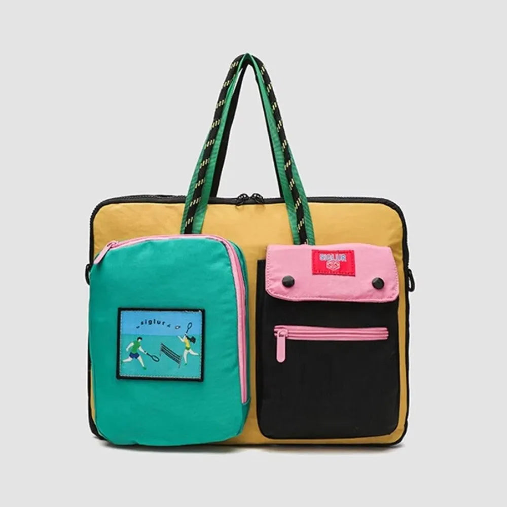 Canvas Laptop Tote Bag