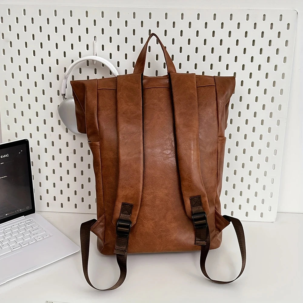 Vintage Roll Top Backpack