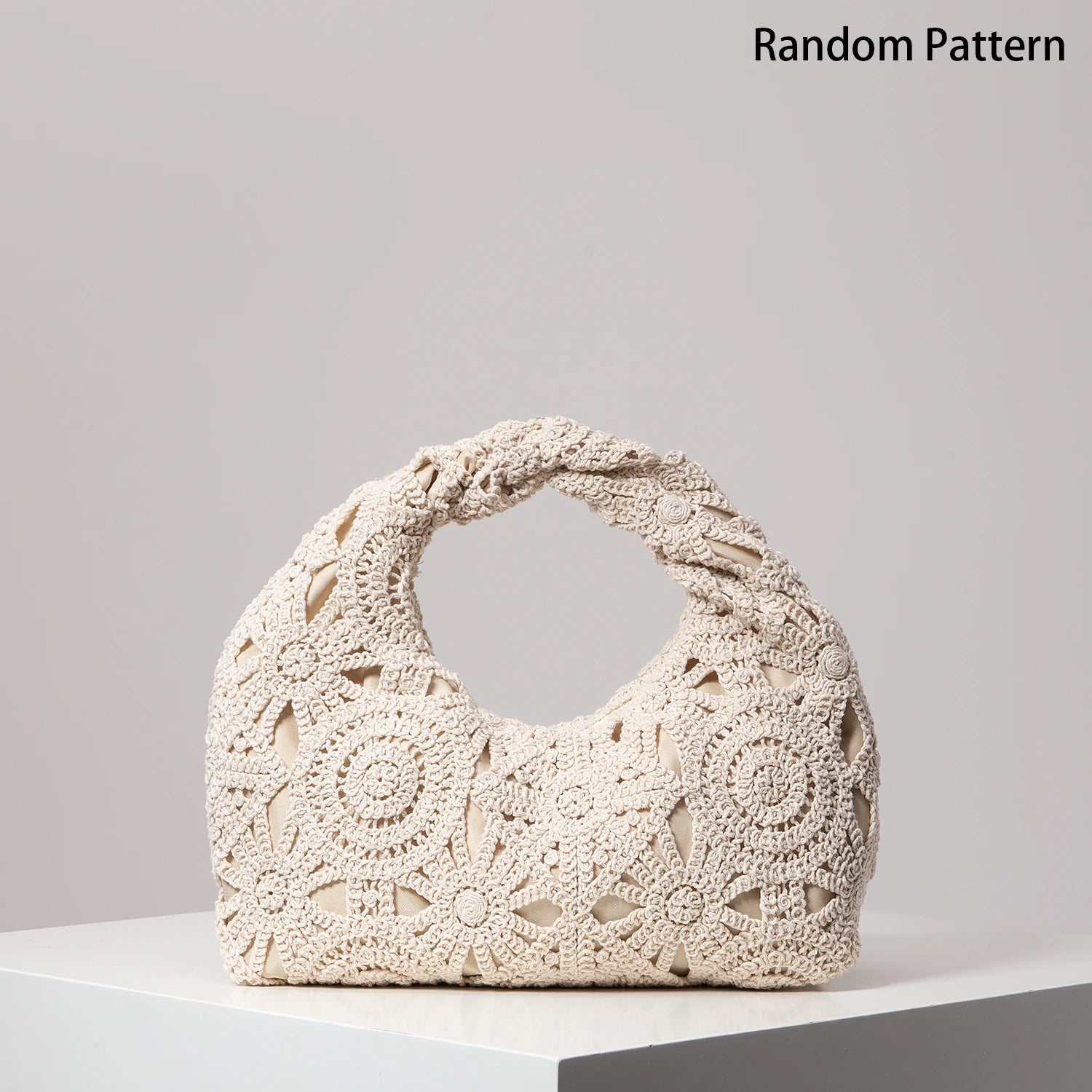 Boho Woven Beach Bag