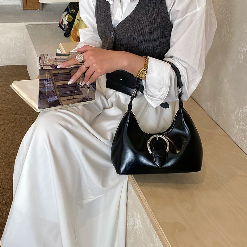 Crescent Moon Shoulder Bag