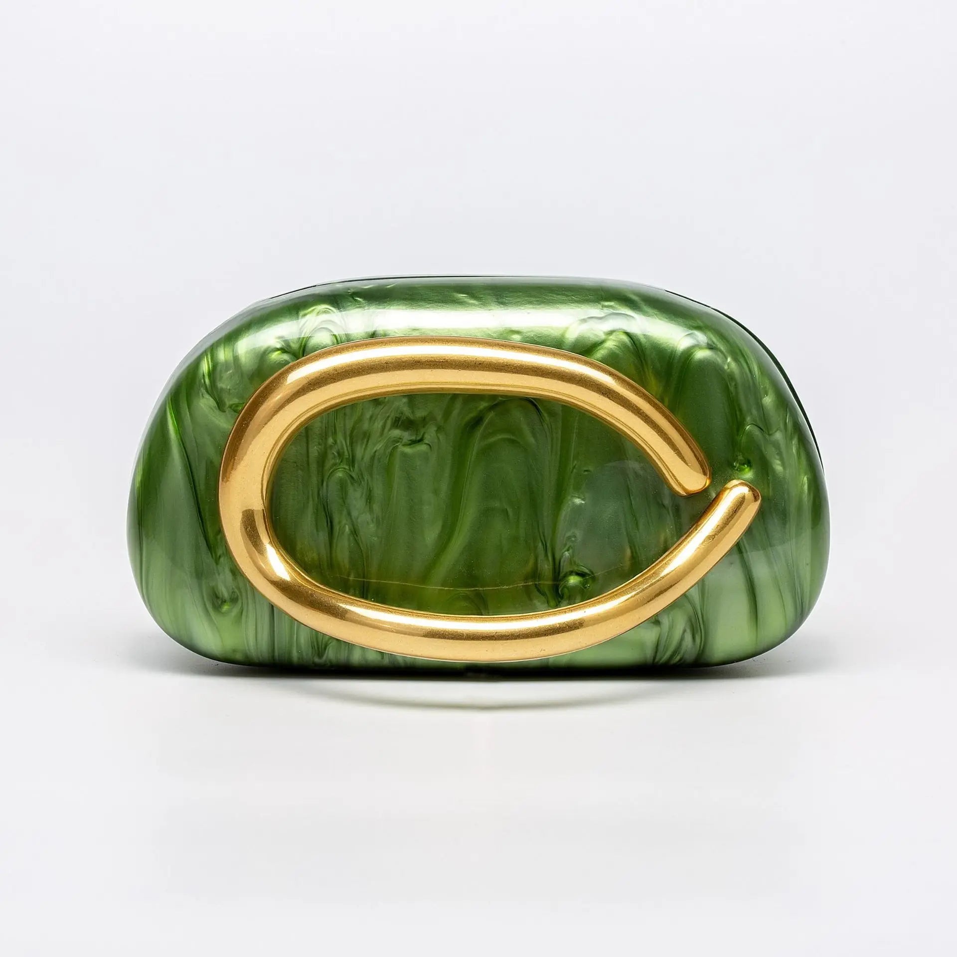 Gold Box Clutch Bag