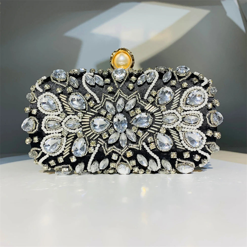 Crystal Wedding Clutch Bag