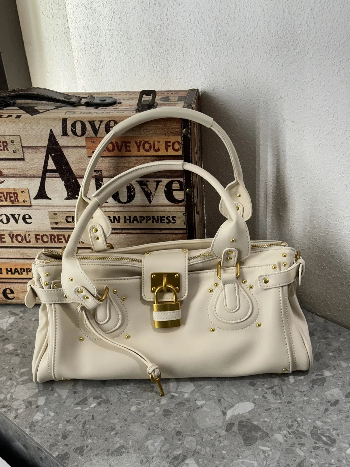 Punk Rivet Shoulder Bag