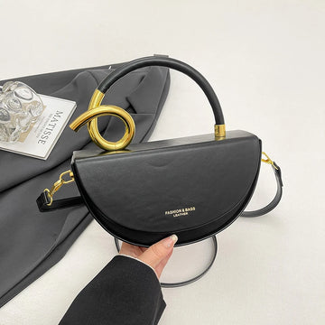 Semicircle Saddle Crossbody Bag