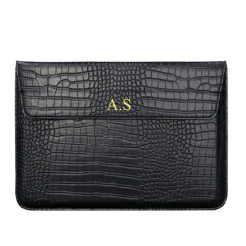 Custom Leather Laptop Sleeve