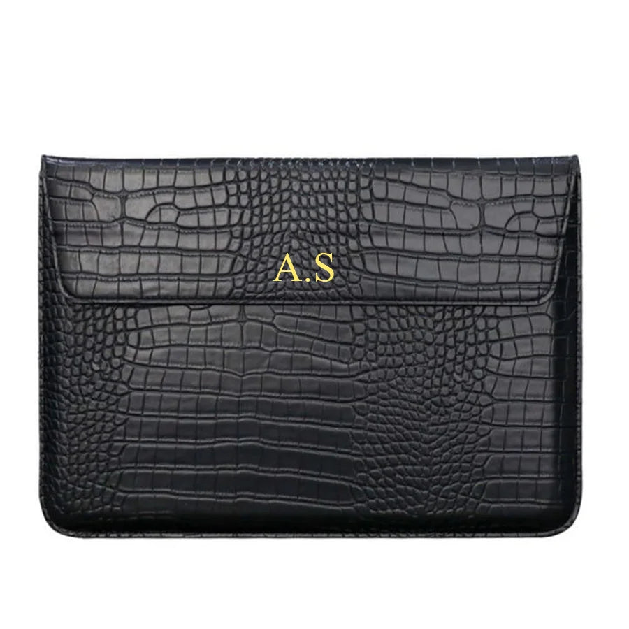 Custom Leather Laptop Sleeve