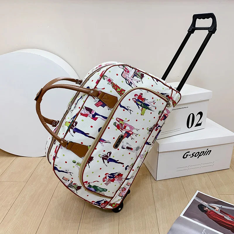 Waterproof Rolling Travel Bag