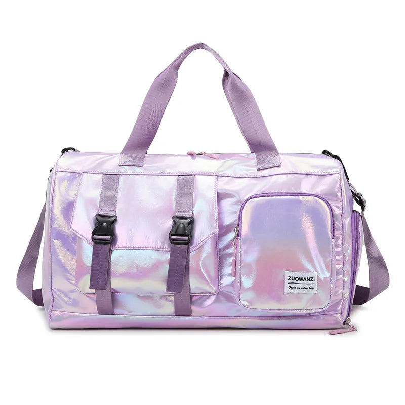 Holographic Weekend Duffel Bag