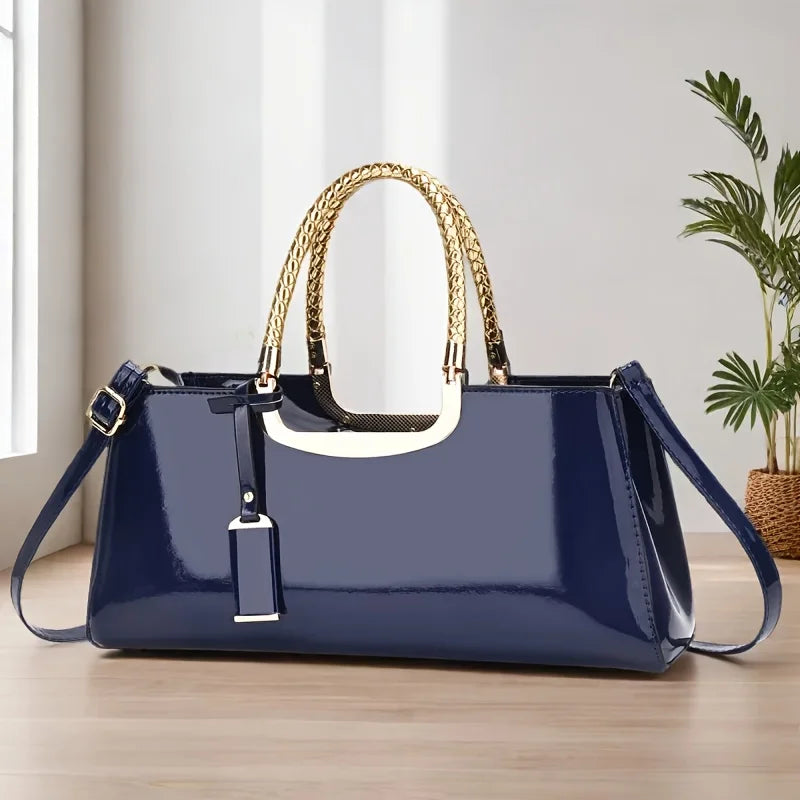 Glossy PU Evening Bag