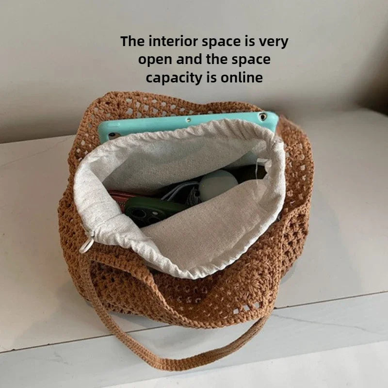 Hollow Out Beach Tote