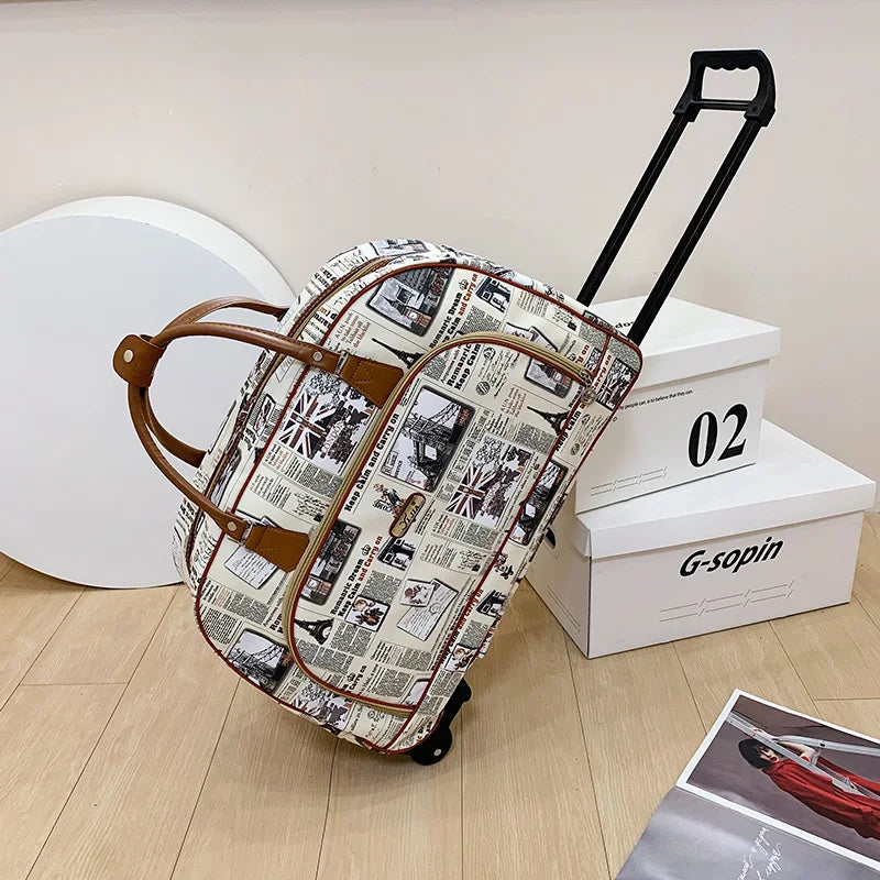 Waterproof Rolling Travel Bag
