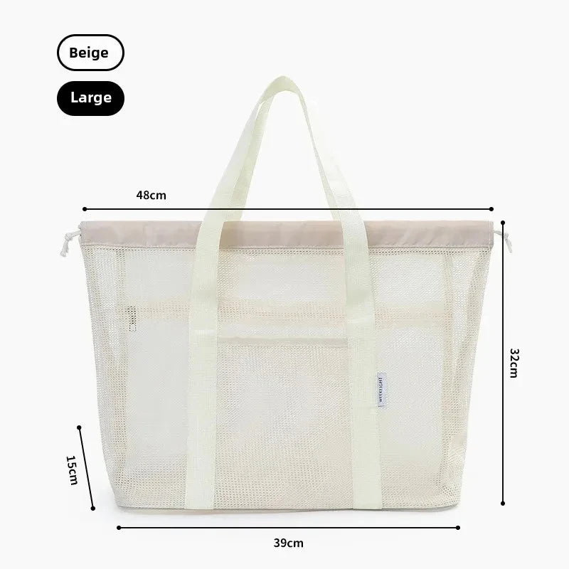 Mesh Beach Toiletry Bag